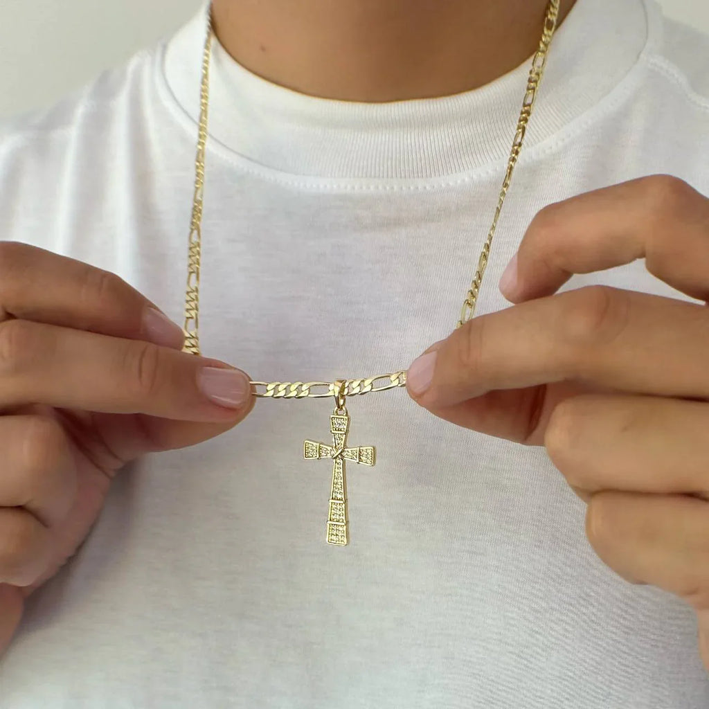 DIJE CRUZ CRISTALES SWAROVSKI ID: 4296