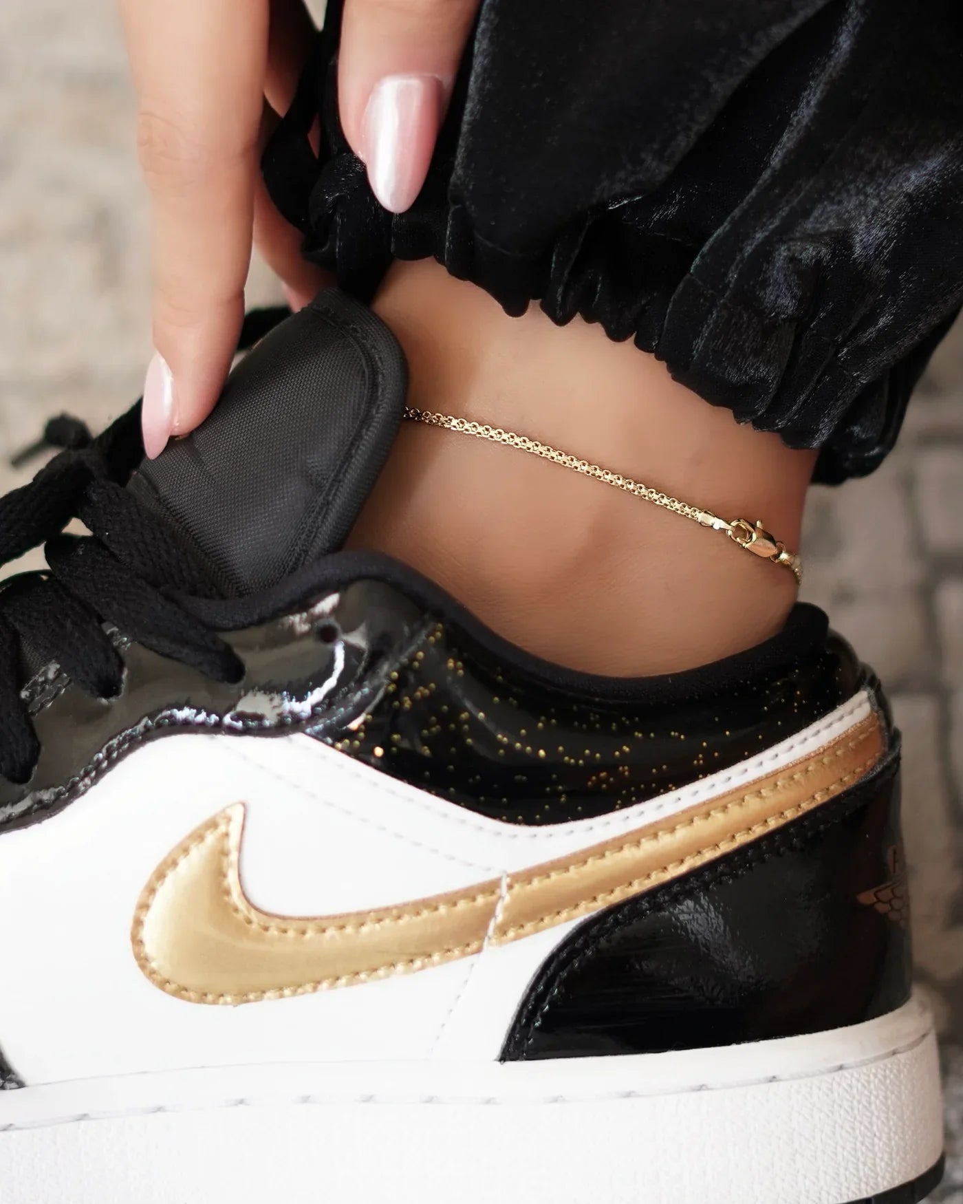 TOBILLERA TEJIDO CHINO 2MM 25CM ID: 4826