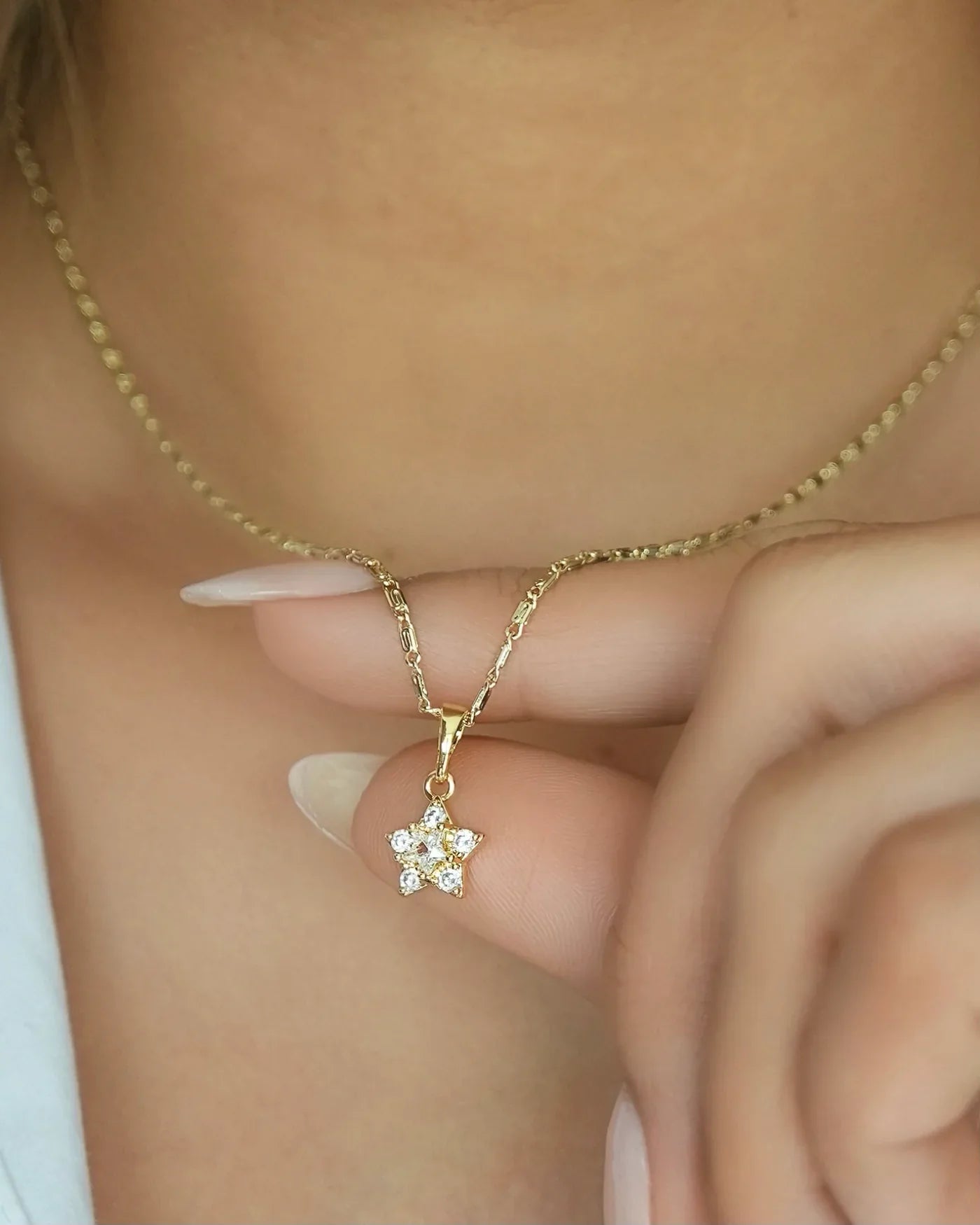 DIJE ESTRELLA CRISTAL ID: 5196